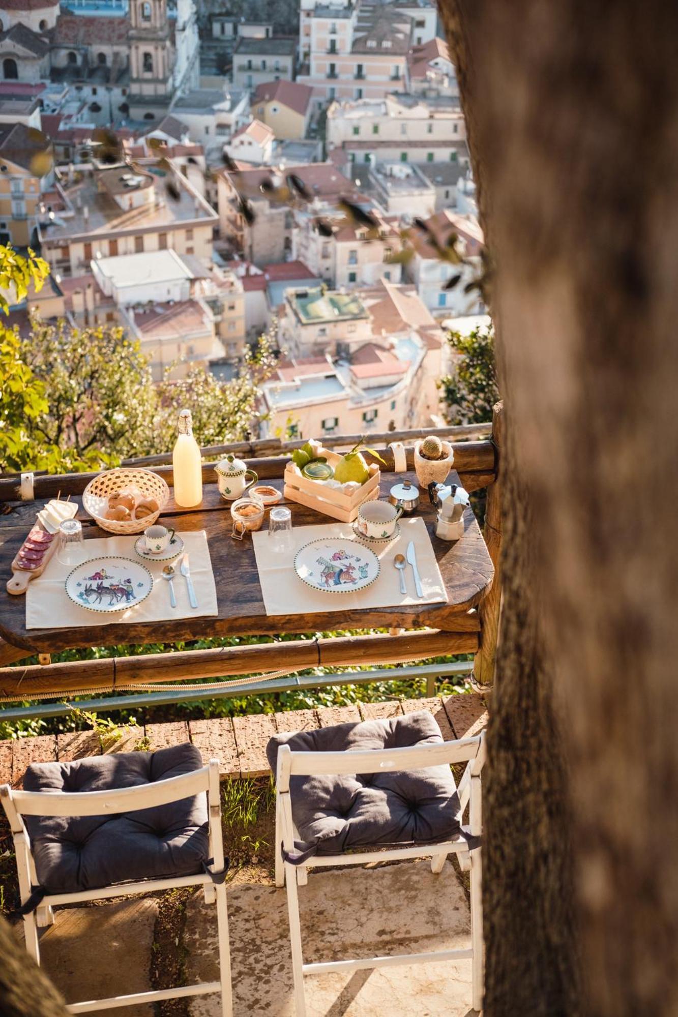 B&B Orto Paradiso Minori Bagian luar foto